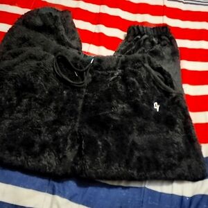 Faux Fur pants